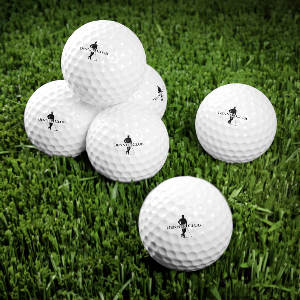 Denner Club Golf Balls, 6pcs