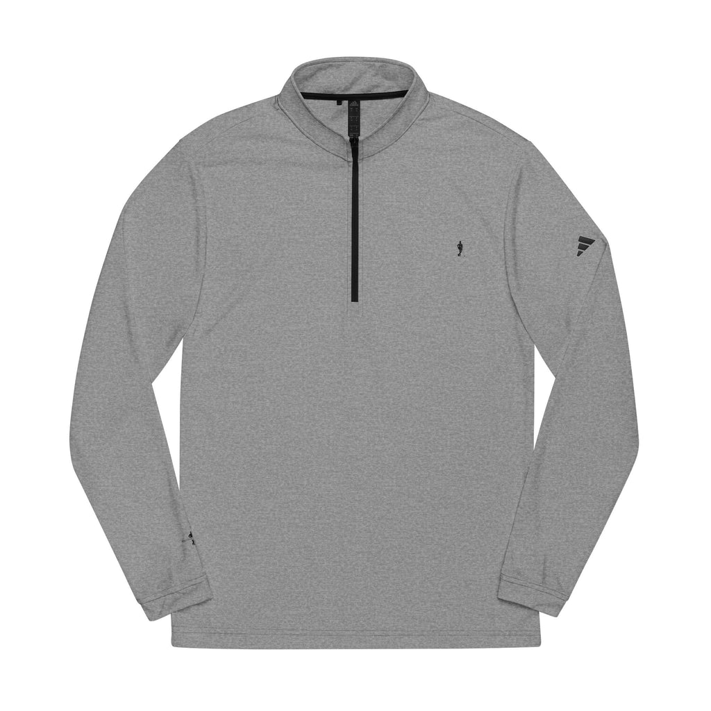 Golf Embroidered Quarter-Zip Pullover — "The Green Lean" by Denner Club
