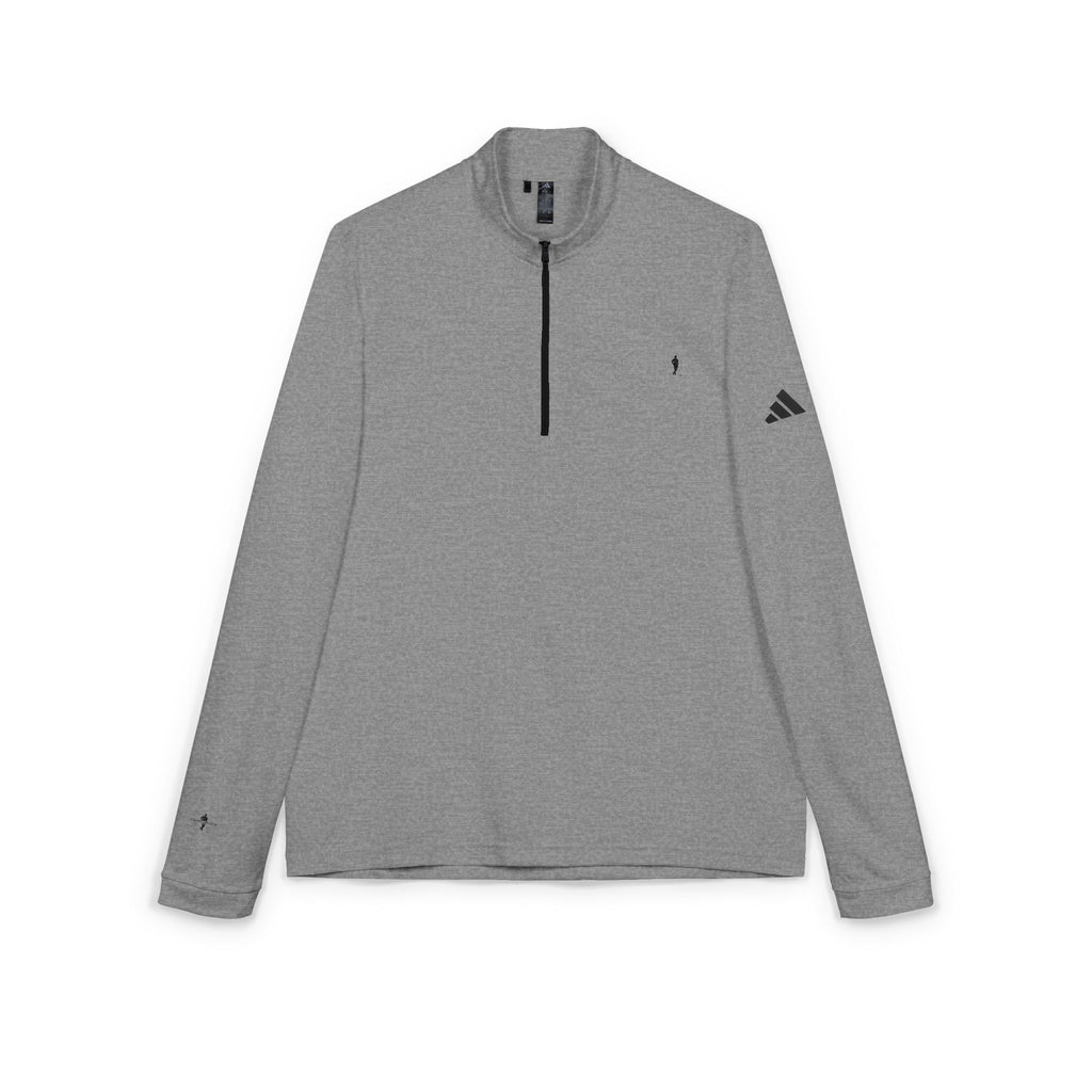 Golf Embroidered Quarter-Zip Pullover — "The Green Lean" by Denner Club