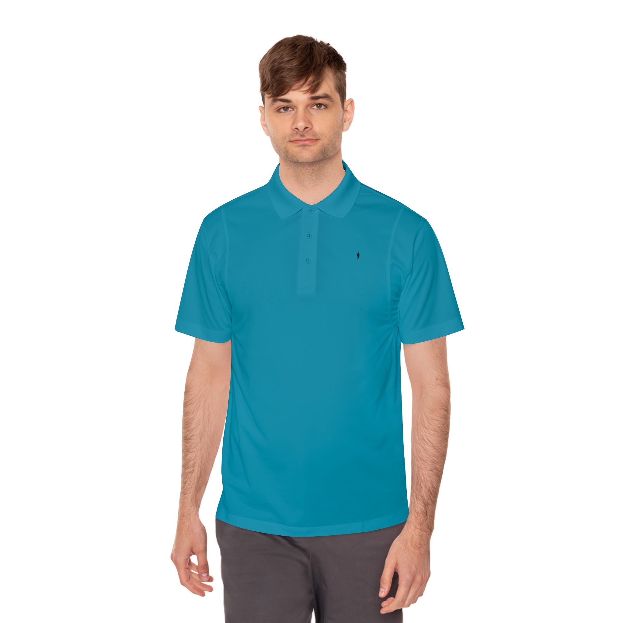 Green Lean by Denner Club Men's Sport Polo Shirt – Classic Golf Polo